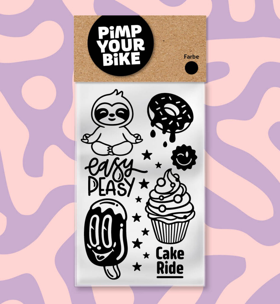 Sticker-Set-Cake-Ride-schwarz