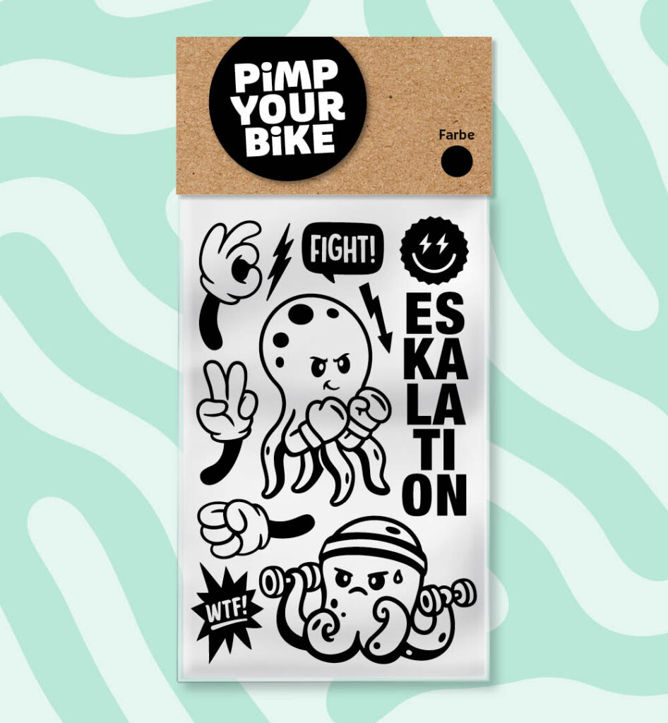 Sticker-Set-Eskalation-schwarz