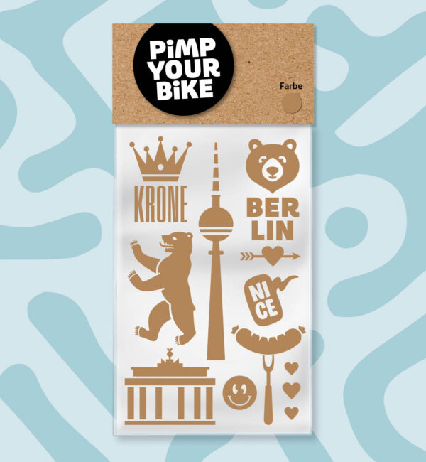 Sticker-Set „Berlin-Edition“