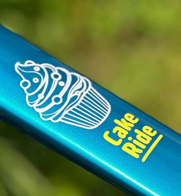 Cake Ride Sticker-Set Bike Rahmen