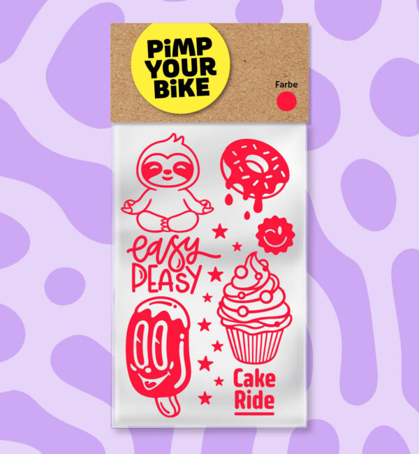 Sticker-Set-NEON-Cake-Ride-orange-rot