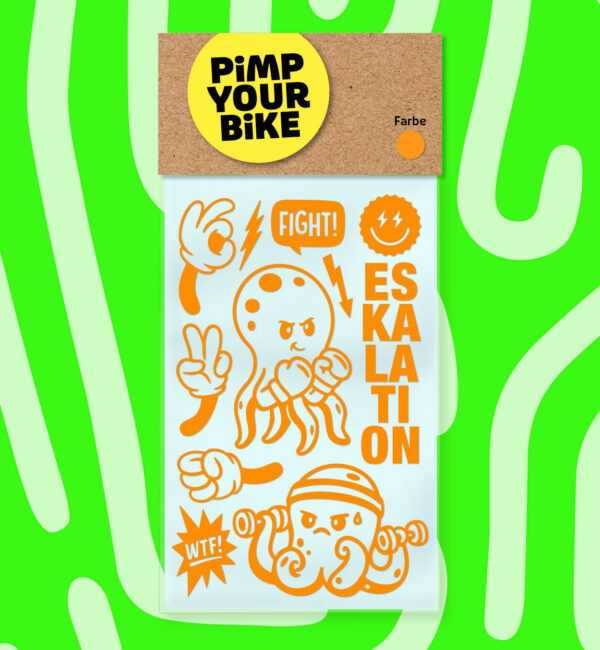 Sticker-Set-NEON-Eskalation-orange